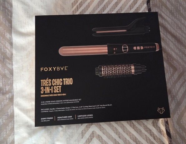 Foxybae Curly Iron Set