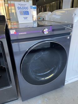 SAMSUNG BESPOKE FRONT LOAD ELECTRIC DEYER IN NAVY BLUE