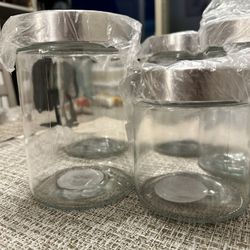 Storage Jars – 10 Pc Set (Small/Med/Large) – Only $25!