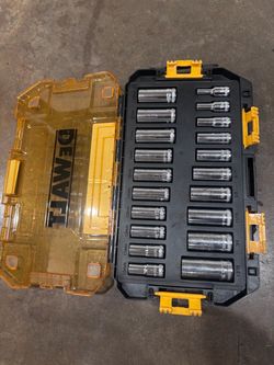 Dewalt Long Socket Set