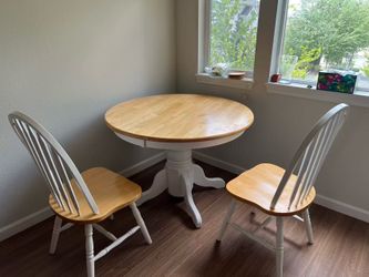 Dining Table Set with 2 Chairs – $20