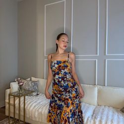 Prabal Gurung Multicolor Floral Maxi Dress