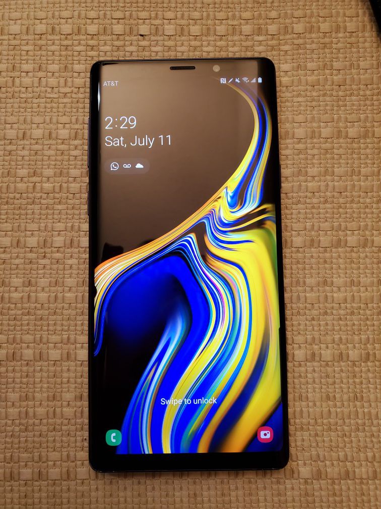 Samsung Note 9 Unlocked 128gb clean imei good condition