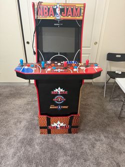 4 player nba jam arcade game (for parts not working)