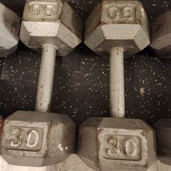 30s Dumbbells Pounds Weights 