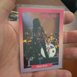 1991 very Rare Nikki Sixx Motley Crue Mint Condition