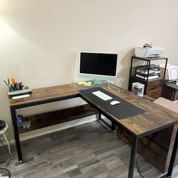 L SHAPE DESK