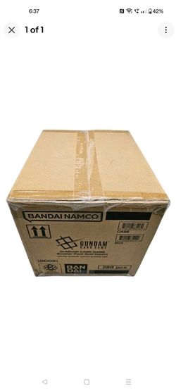 $$. Gundam card game set of 2 booster pack display b(gd02) case