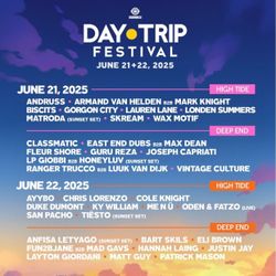 Day trip Festival Tickets 