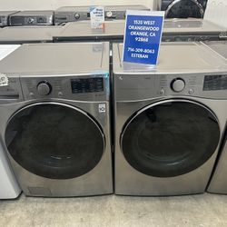 LG Washer And Gas Dryer Set