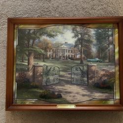 Limited Edition: Thomas Kinkade 50th Anniversary Graceland Stained Glass