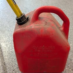 5 gallon gasoline gas container