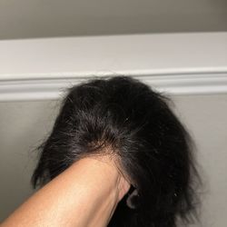human Hair Blend Wig 28 inch 200 Density