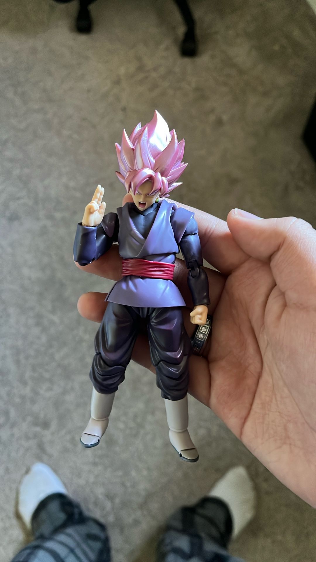 Shf Goku Rose 