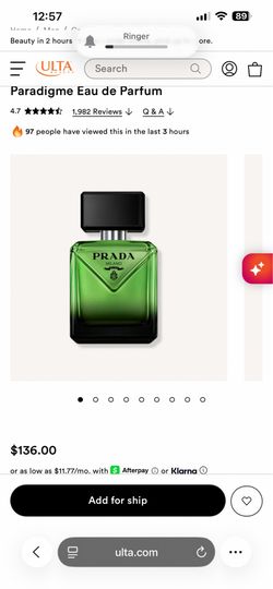 Prada cologne
