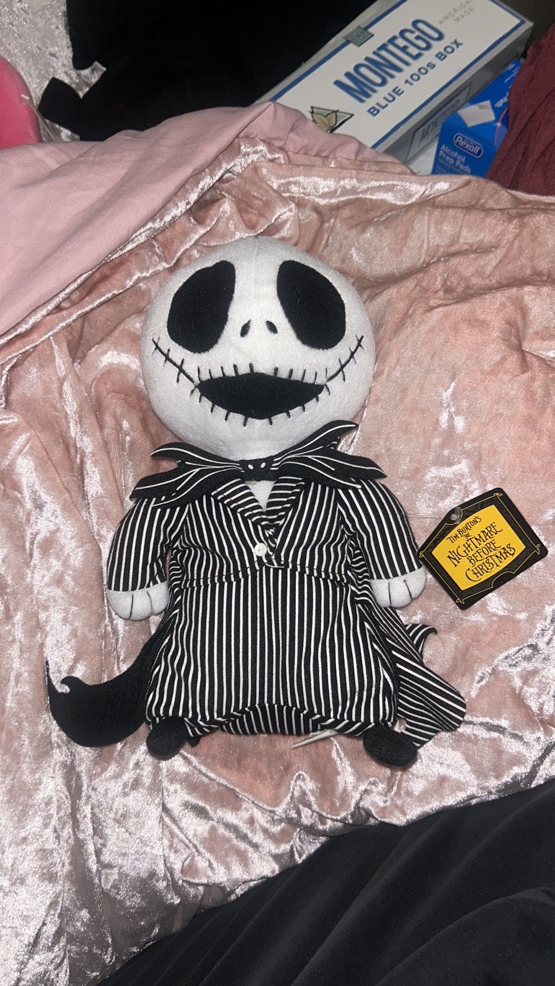 Jack Skellington Plush (Vintage but New)