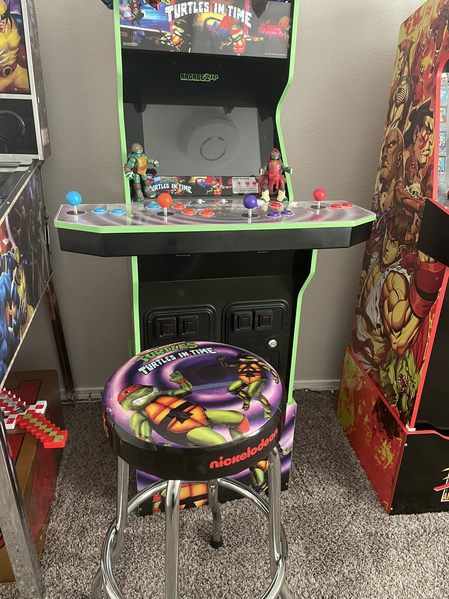 Arcade1Up Turtles in Time Arcade Machine