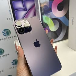 iPhone 14 Pro Max 128Gb Unlocked Like New With Warranty !!!