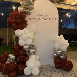 Balloon backdrops/ Balloon Garlands