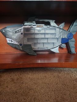 Shark-Shaped Toy Storage Carry Case