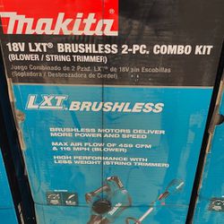 Makita LXT 18V 4.0 Ah Lithium-Ion (Leaf Blower/String Trimmer) Brushless (2-Piece)