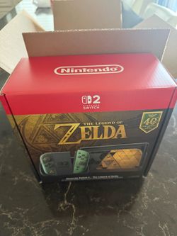 Nintendo Switch 2 The Legend of Zelda 40th Anniversary Edition