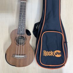 UKELELE ROCK JAM RJUK-712S-N Used + Bag