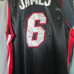 Authentic LeBron James Jersey (Miami Heat)