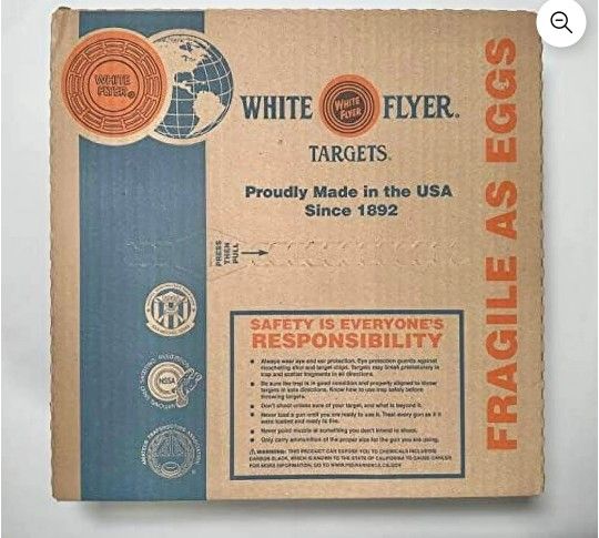 90 Clay Targets For Practice Shooting Brand New Case