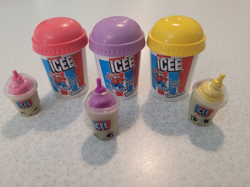 Shopkins Real Littles Glow In The Dark Lot ICEE
