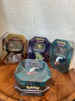 Pokémon Tins @ 25$ each