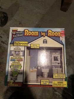 Room by room doll house (bathroom)