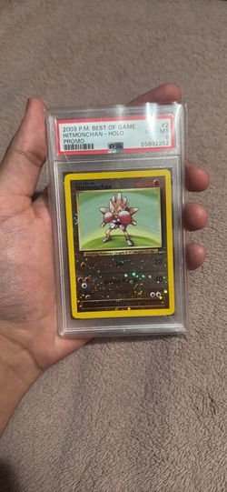 Hitmonchan best of game Promo PSA 8