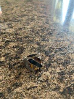 Tiger Eye And Black Onyx Silver