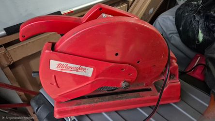 Milwaukee 6175 14 in Chop Saw Abrasive Cut-Off 120V Corded Electric Red