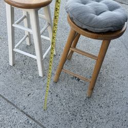 Two Table Bar Stools 
