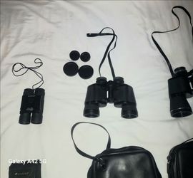 Lot of 3 binoculars,  Barska, Jason & Vivitar