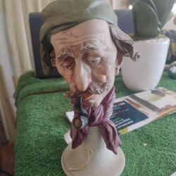 J Larant Smoking Pipe Figure