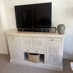Antique TV Console 
