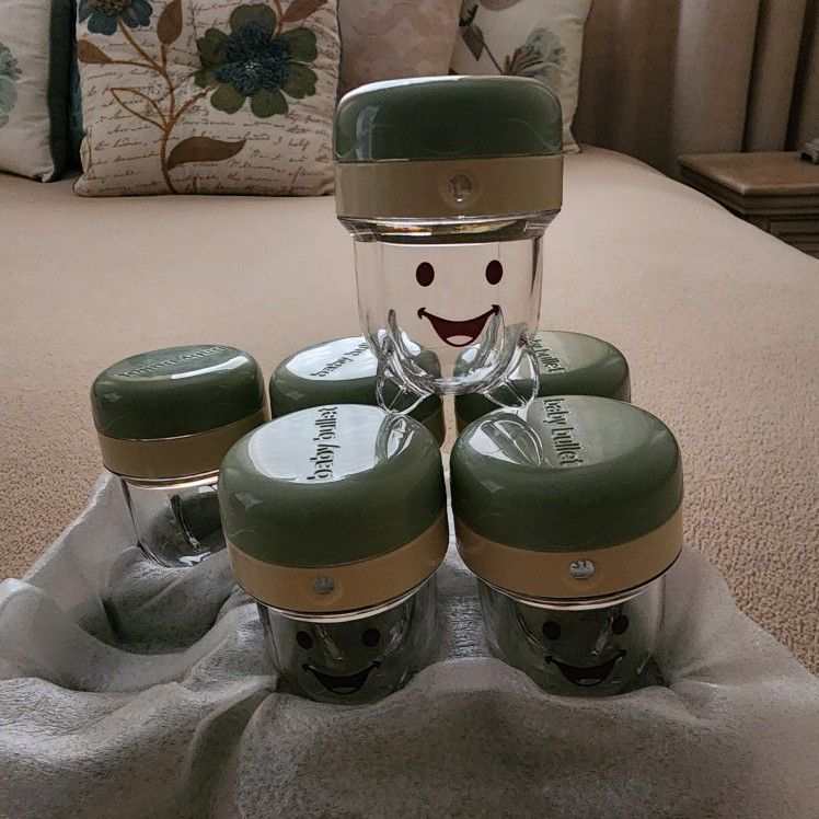 Baby Nutribullet Food Storage Containers
