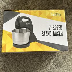 Neonix 7-speed stand mixer brand NEW