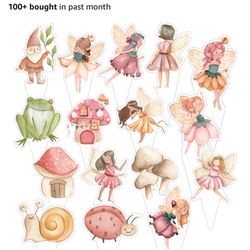 Fairy Cupcake Toppers