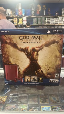 God of war ps3 system in box