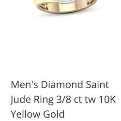 Men’s Saint Jude Ring 10k