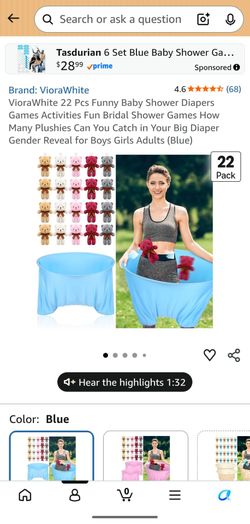 Baby Shower Diapers Games
