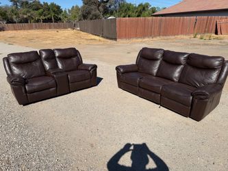 Couch set love seat and 3 seater sofa
