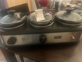 TRU Triple Slow Cooker Buffet Server