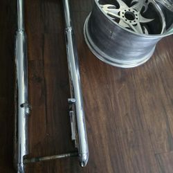 forks and rim 18 X 300 for Chopper Motorcycle