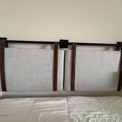 Modern Wall Mount Hanging Headboard