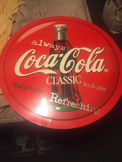 Big double sided coke button